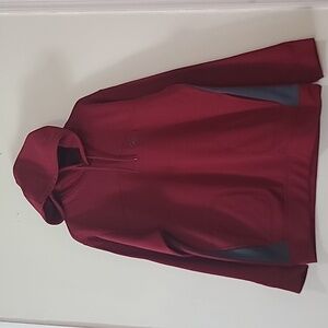 Rebook Men's Red Hoodie Sweatshirt